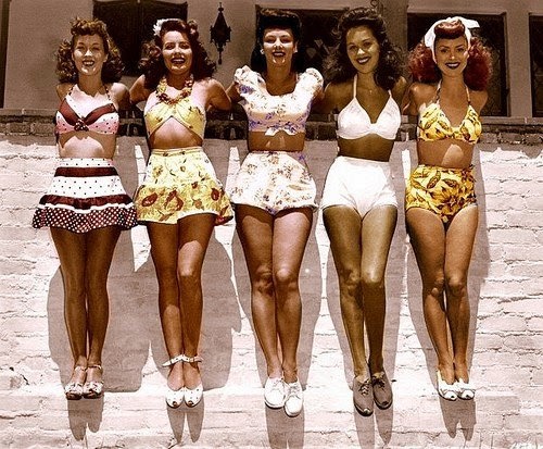 50s beachwear