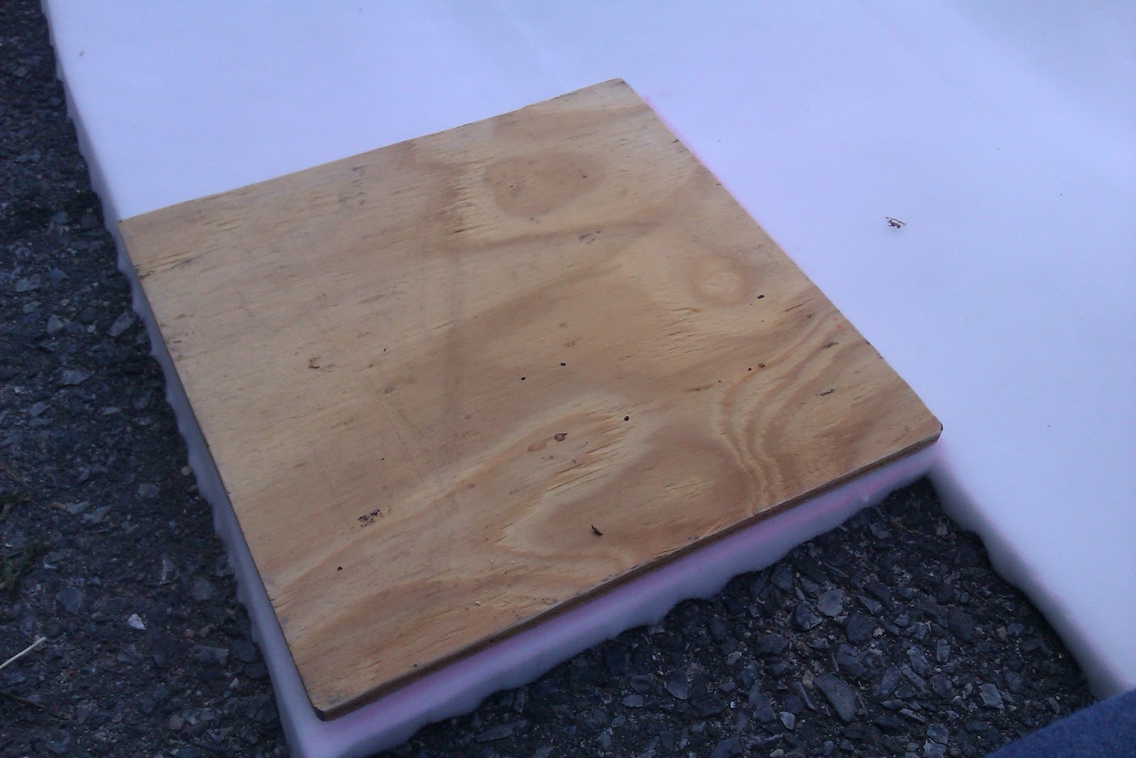 CRUZin' Through WBT DIY Milk Crate Ottoman