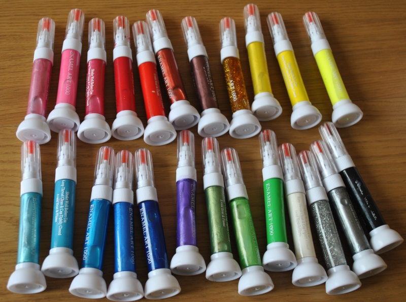 2. KleanColor Fine Tip Nail Art Pens - Set of 24 - wide 1