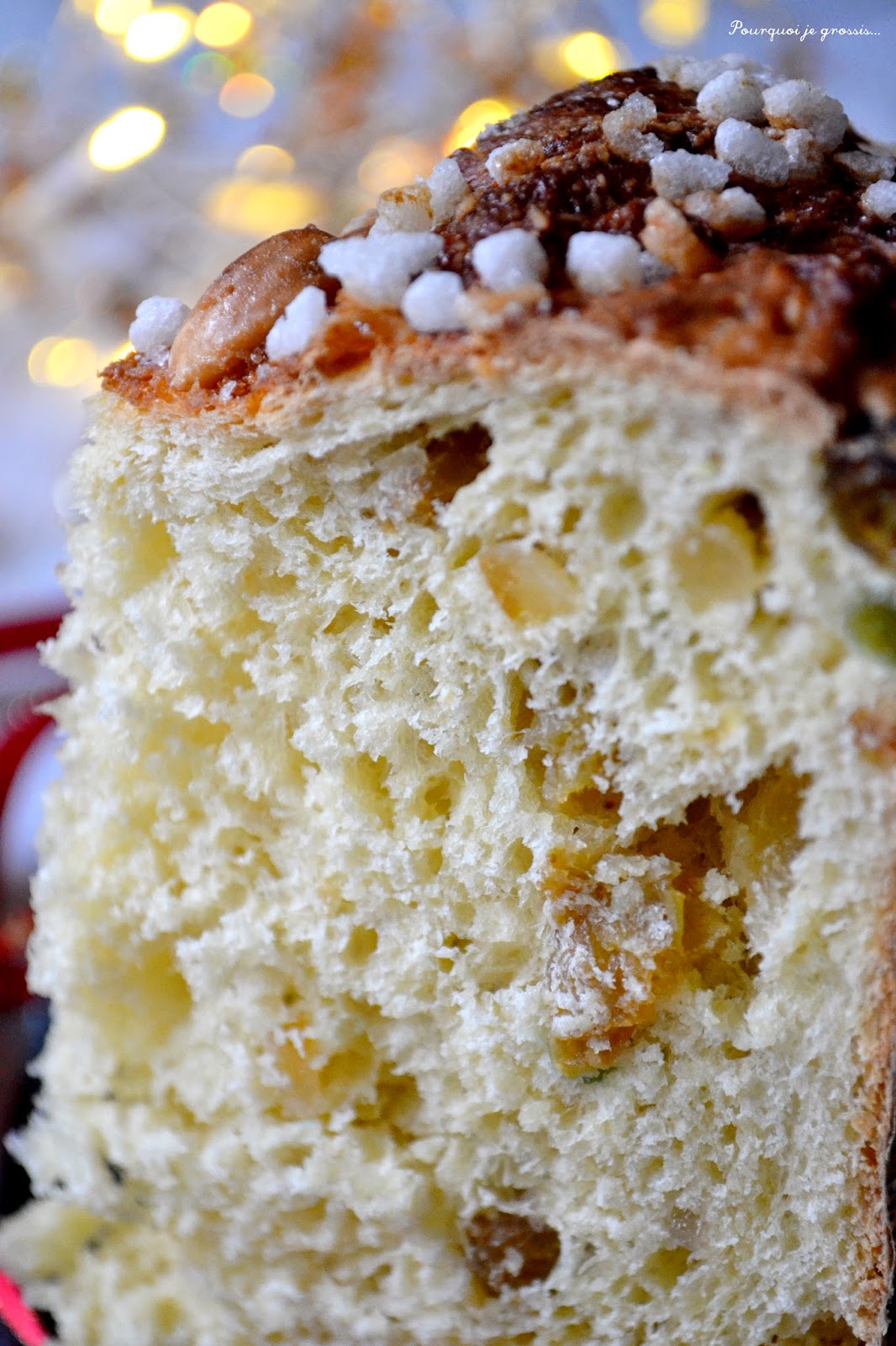 Pourquoi je grossis aux fruits confits, saveur Amaretto.