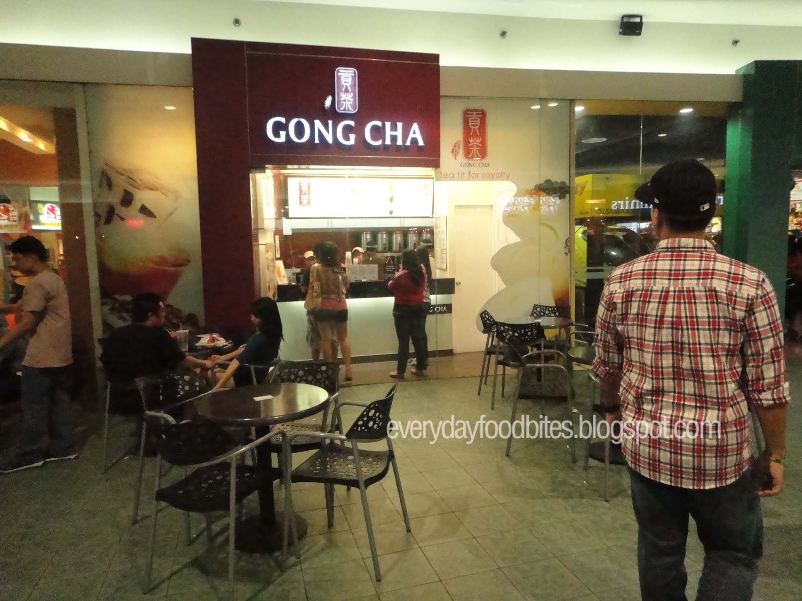 Everyday Food Bites Gong Cha Ice Cream Tea & Milk Tea With Pearls