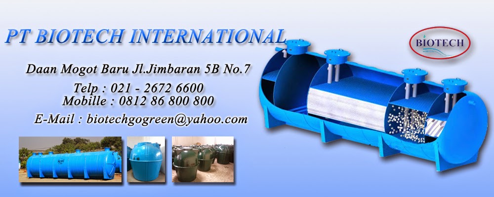 septictank biotech, stp biofil, atap fiberglass, chemical tank