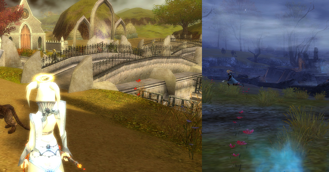 Project Tyria GW1 vs GW2 Ascalon Collection