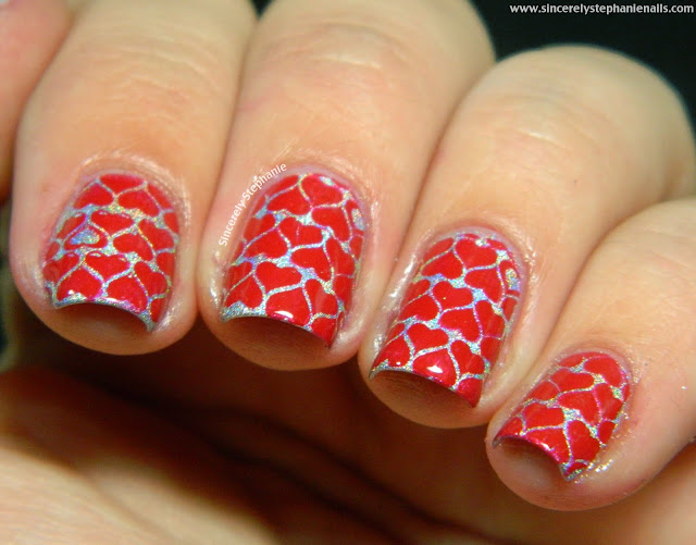 valentines day nail art