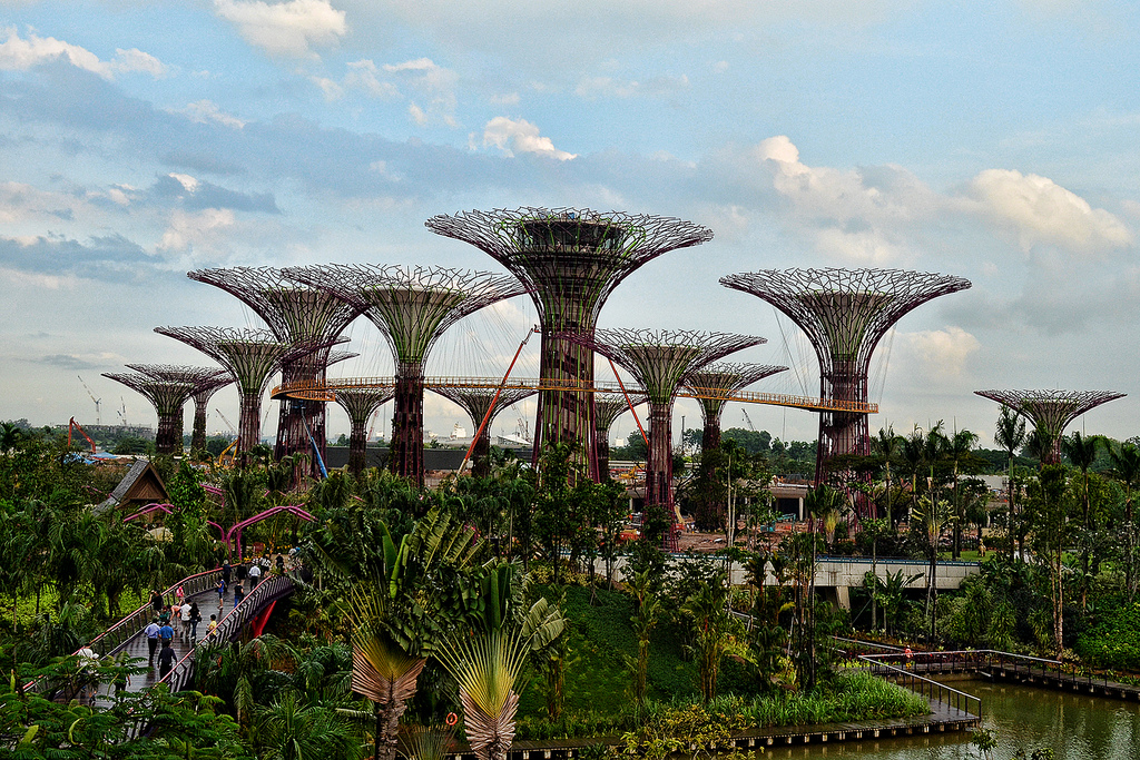 Wonders of the Millennial World 3 Singapore's Gardens by the Bay