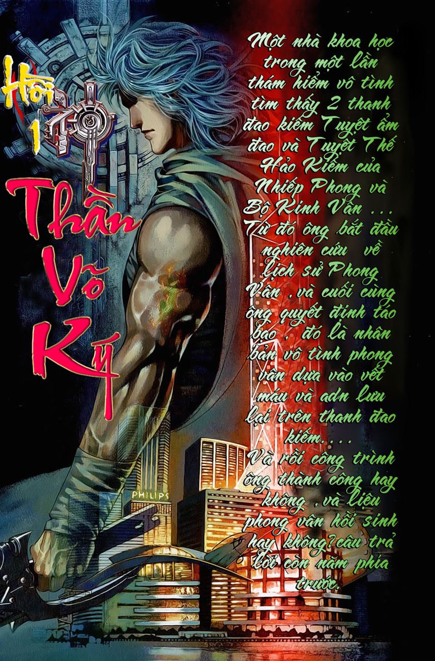 Phong Vân Tân Tác Thần Võ Ký Chap 1 - Next Chap 2