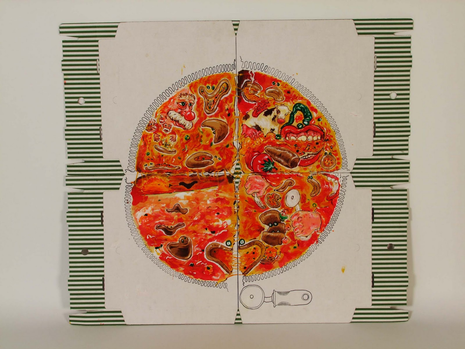 pizza painting
