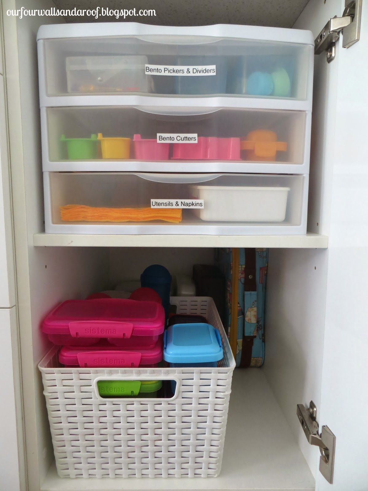 Our Four Walls And A Roof Lunch Box Organisation