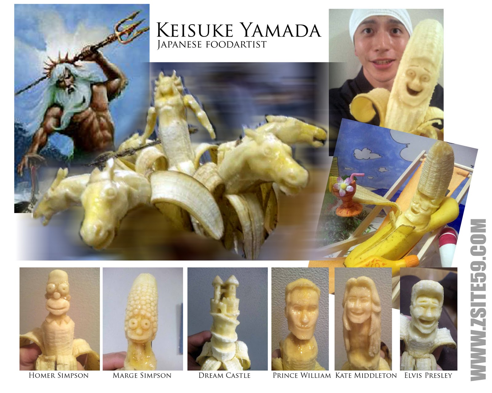 Keisuke Yamada a Japanese Banana Food Artist MOST TALK ABOUT