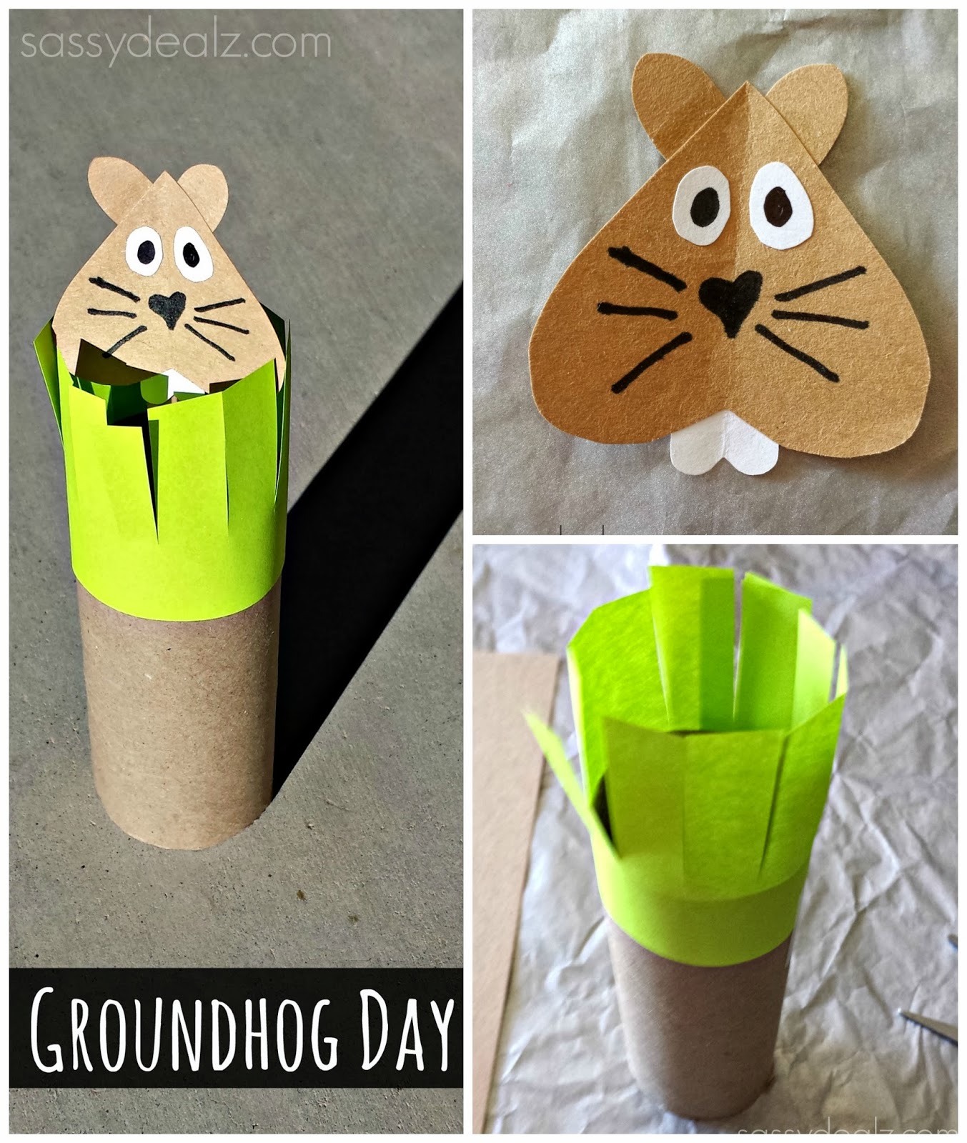 groundhog day craft for kids