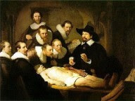 Lição de Anatomia. Rembrandt, 1632