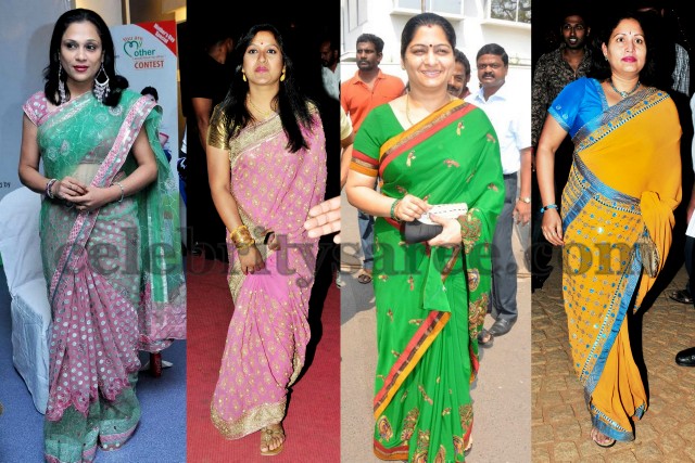 TV Actresses in Designer Sarees