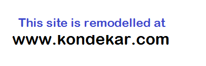 www.kondekar.com