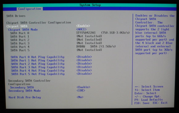 Joey的奮鬥: Intel DZ68BC 主機板：BIOS 與耗電簡測