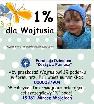 Przekaż Wojtusiowi 1% podatku