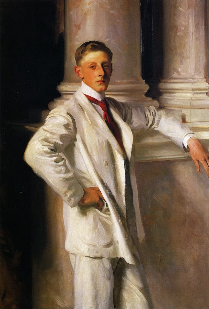 Gods and Foolish Grandeur Sargent white with red