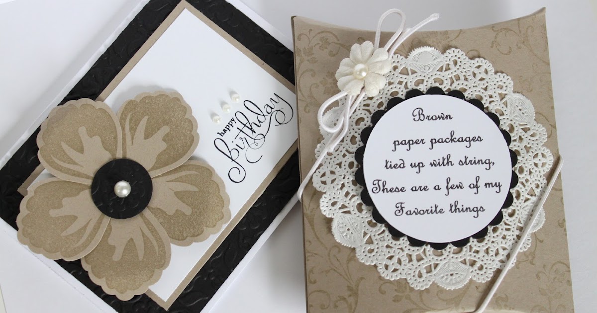 Sweetpea Samplings "Brown Paper Packages.......