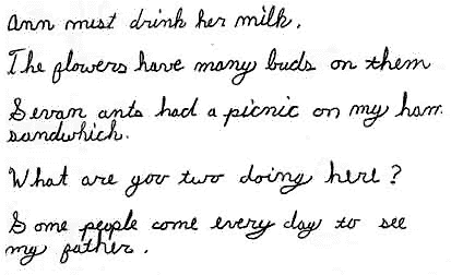 Dyslexia Handwriting | Hand Writing