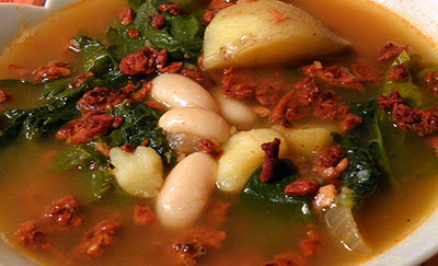 Closeup of Soup