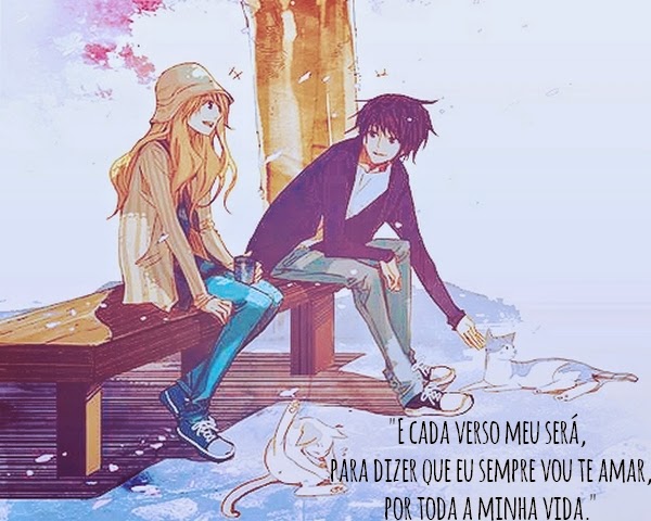 Mesmo com as diferenças é um casal bem fofo #Anime #animegirl