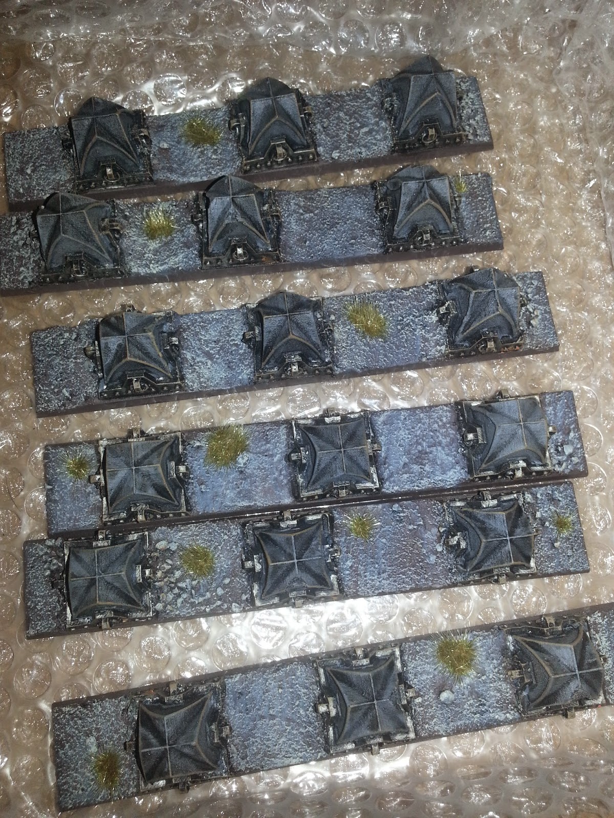 Bolt Catchers Tank Traps! The obstacles of Stronghold Assualt.