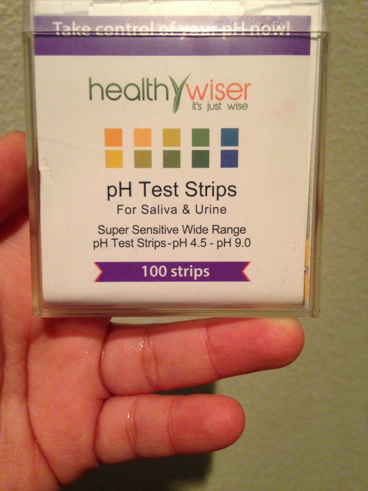 Healthywiser Ph Test Strips Chart