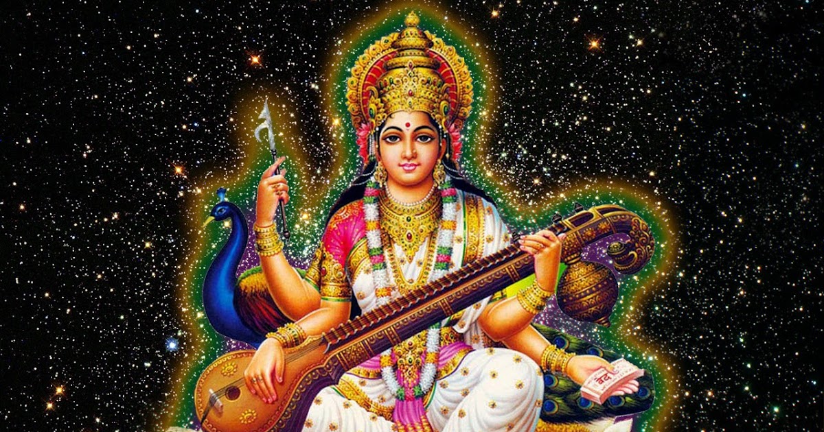 Saraswati goddess story image
