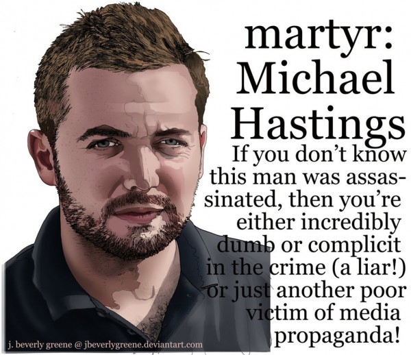 Michael Hasting: Author and international journalist