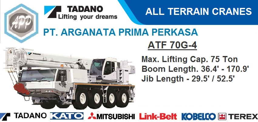 Rental Mobile Crane 75 Ton