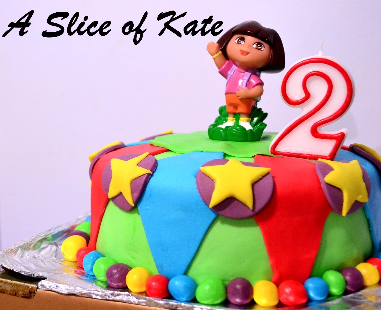Dora Birthday Cake A Slice Of Kate