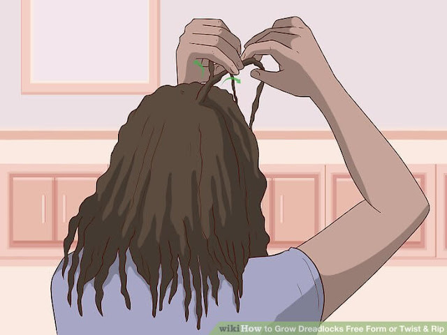 how to twist dreadlocks