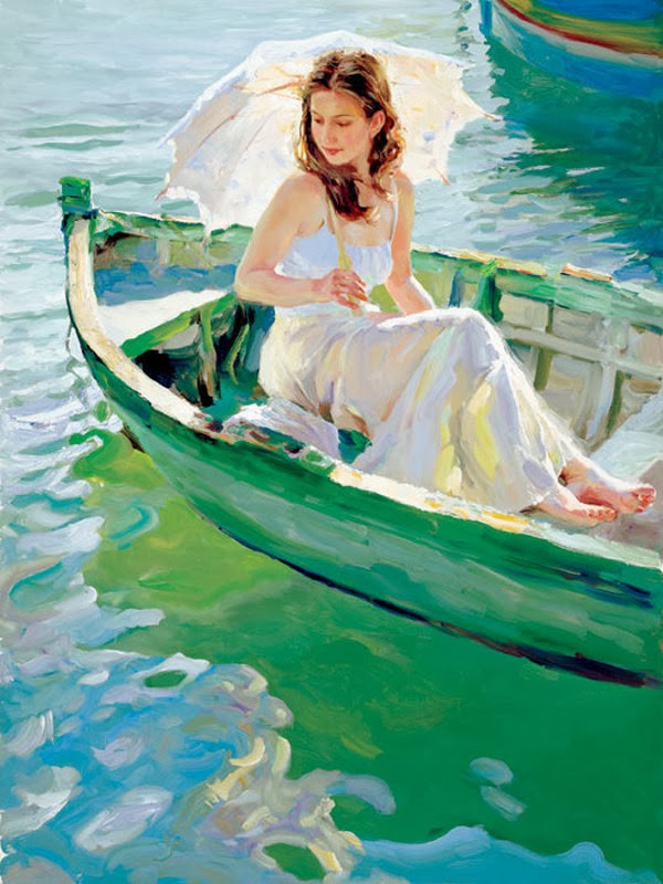 Art et glam Peintre Vladimir Volegov et ses femmes superbes