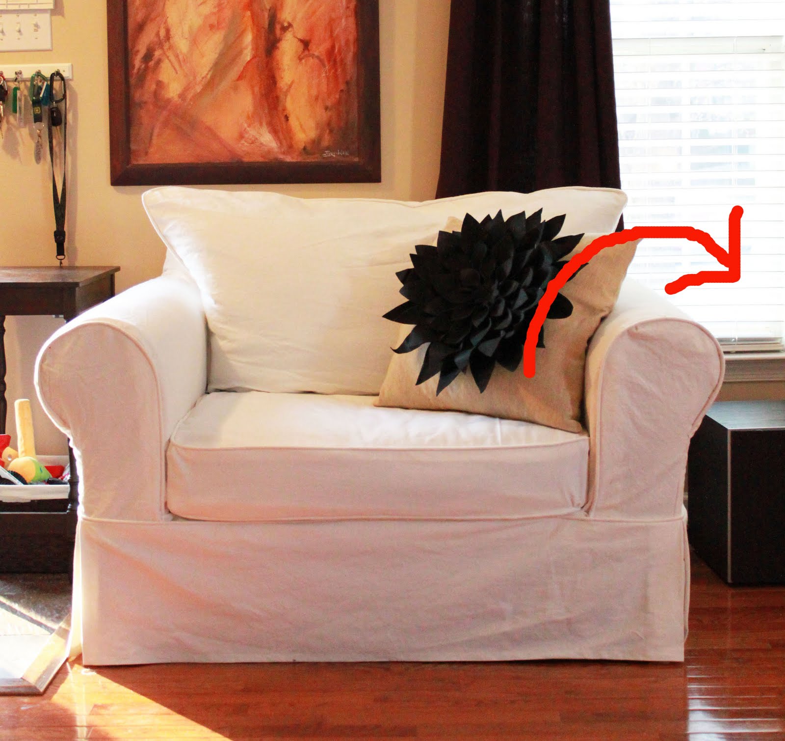 The Creative Imperative Nasty Sofa? Slipcover It!