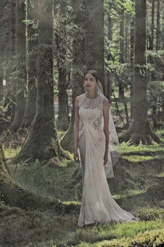 шикарное свадебное платье от BHLDN