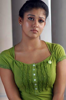 Nayanthara green dress hot photos