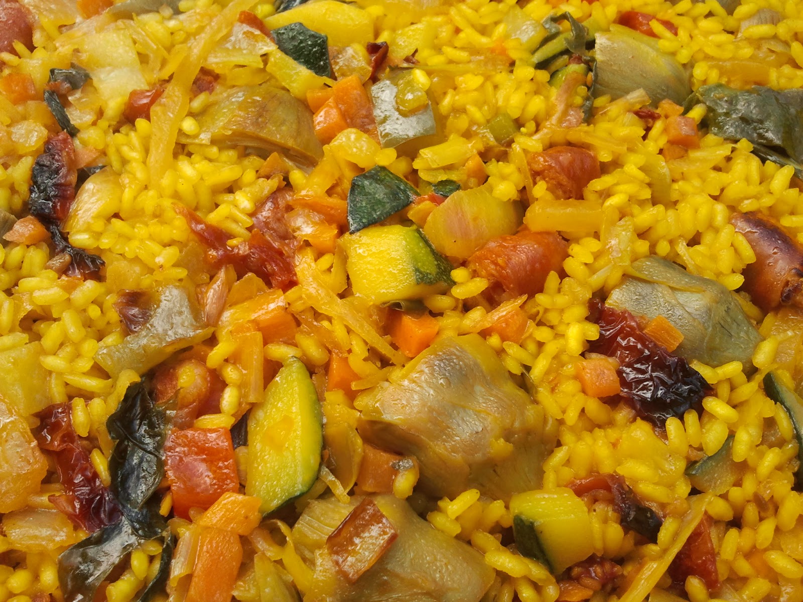 Las comidicas de Mamen PAELLA DE VERDURAS