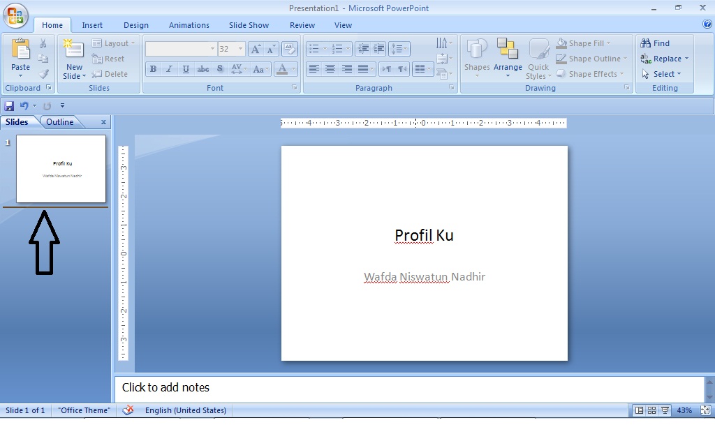 CARA MEMBUAT PRESENTASI DI MICROSOFT OFFICE POWERPOINT
