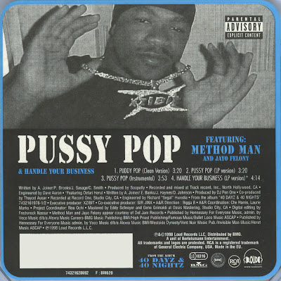 Xzibit – Pussy Pop (CDS) (1998) (320 kbps)