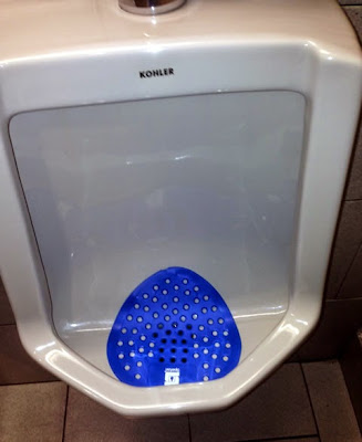 The saddest urinal ever