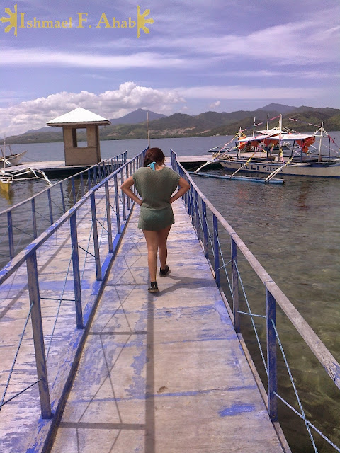 My Beloved Wife at Luli Island, Honda Bay
