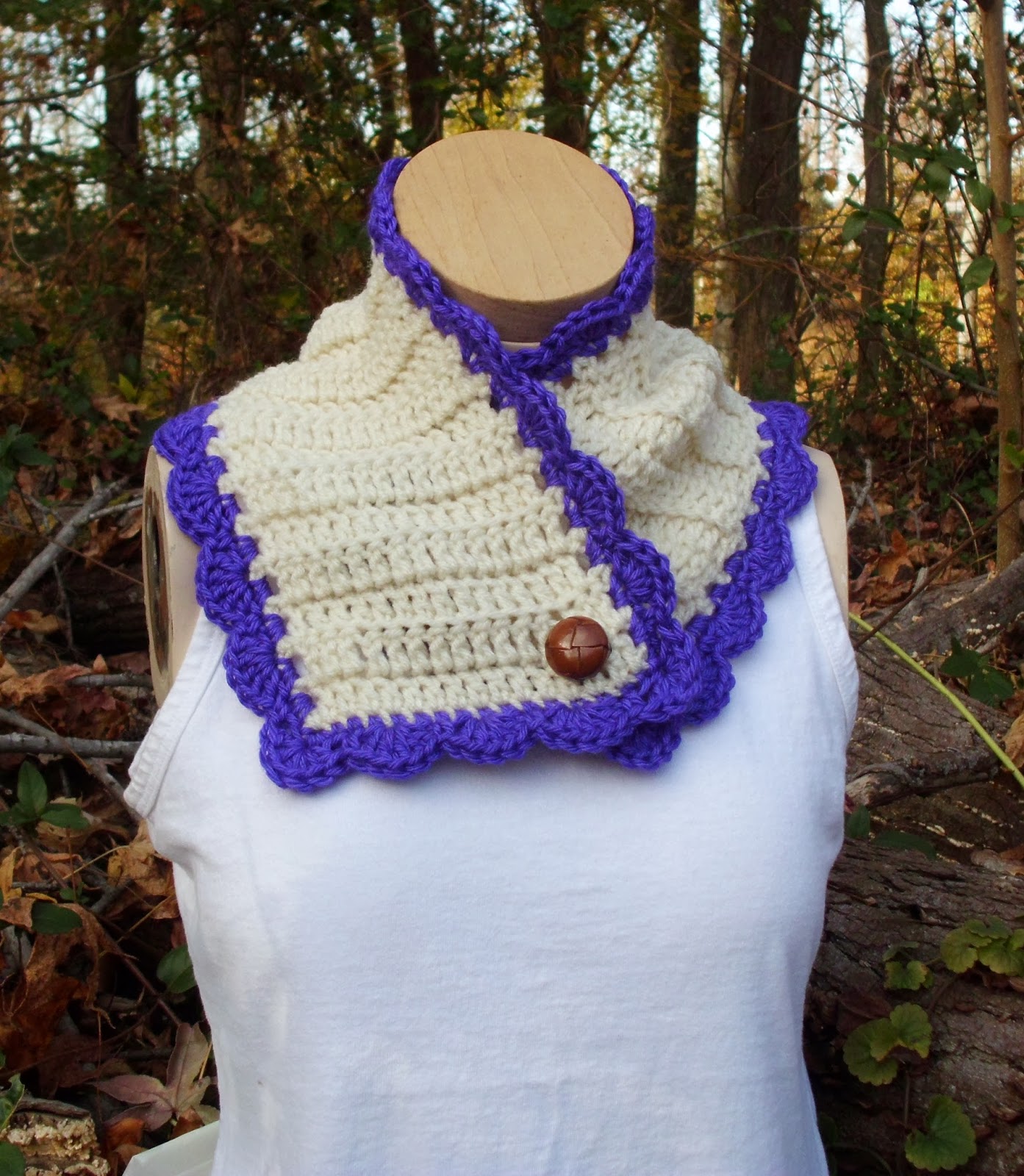 Rose Cottage Crochet Crochet Neck Warmer Pattern Tutorial