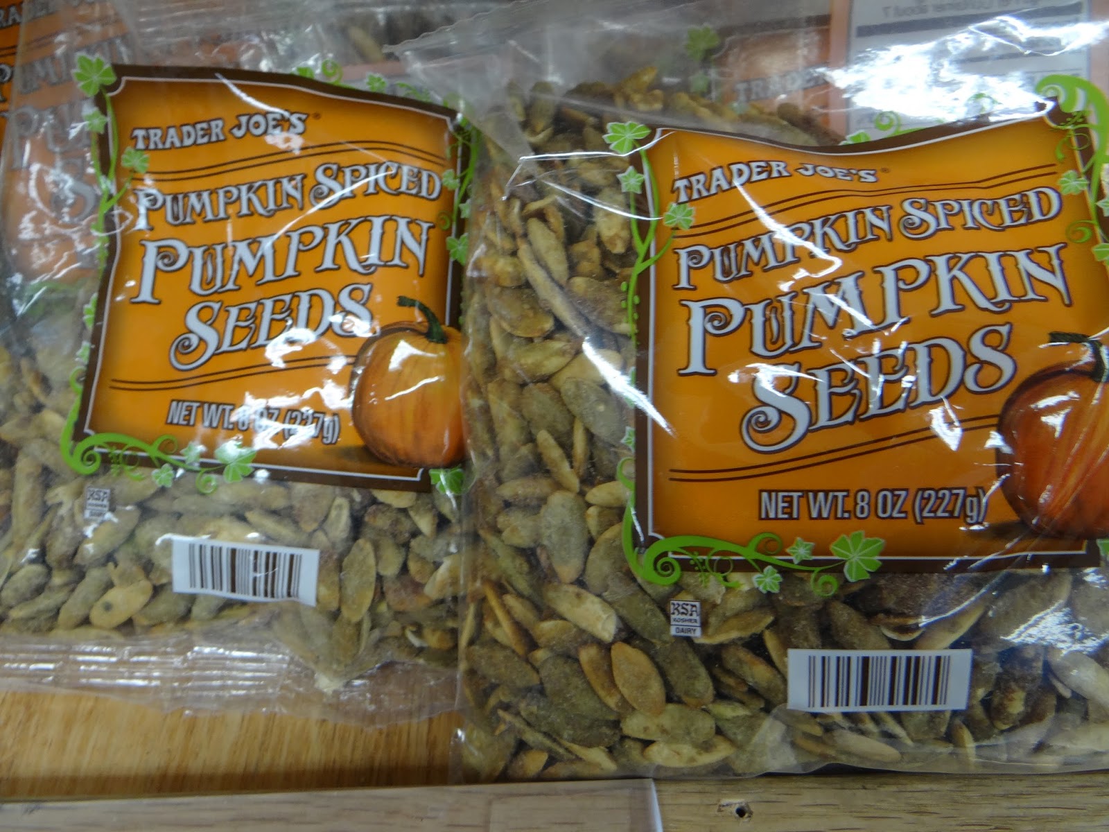 Trader Joe's 365 Day 334 Pumpkin Spiced Pumpkin Seeds