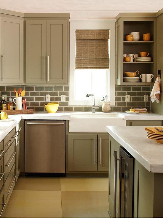 New Home Interior Design: Make a Small Kitchen Look Larger