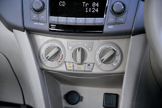 new maruti Ertiga air conditioner and dashboard