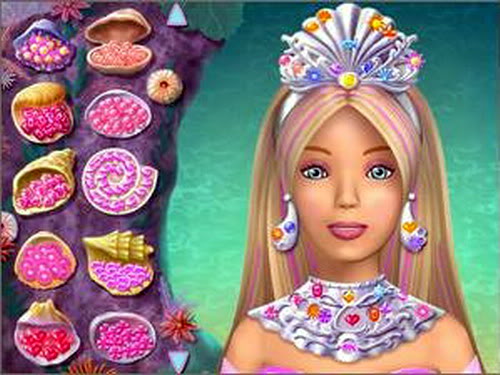 mermaid barbie games