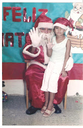 Snerphanny a filha do Dj Silvio junto com Papai Noel em Maranguape I