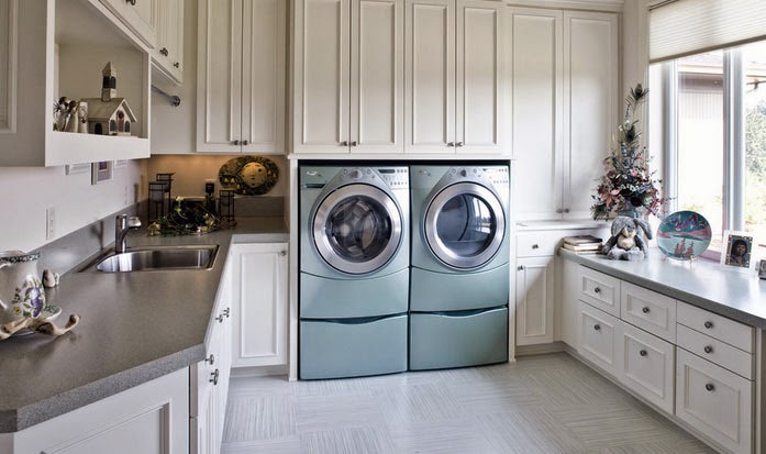 Integrar la zona de lavadero en la cocina | Decoración