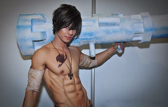 Jayem sison the abs-mazing cosplayer.