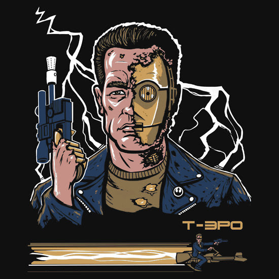 Today's T : 今日のT-3PO Tシャツ