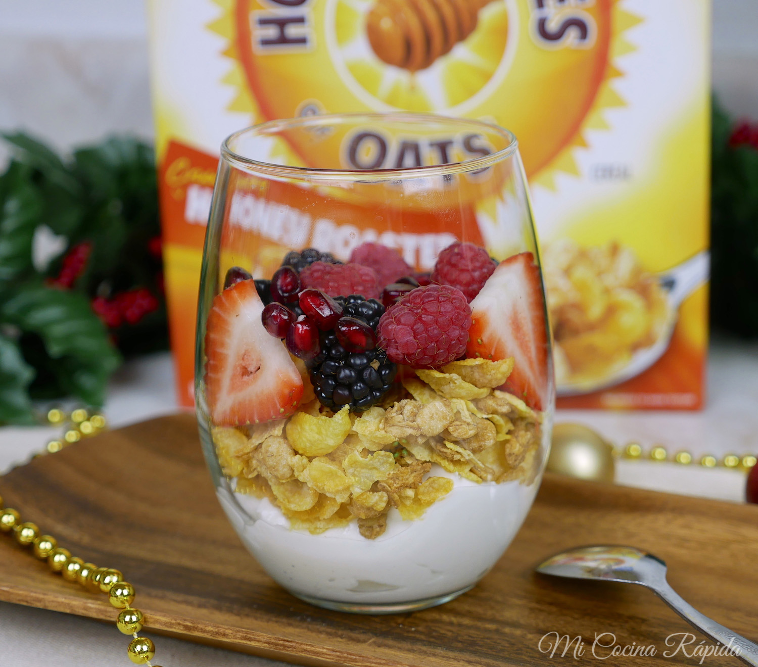 Fruit, Cereal & Yogurt Parfaits